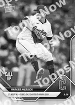 Parker Messick - 2025 MLB Topps NOW® - Card 612 - PR: 906
