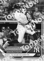 Giancarlo Stanton - 2025 MLB Topps NOW® - Card 613 - PR: 611