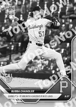Bubba Chandler - 2025 MLB Topps NOW® - Card 617 - PR: 2211
