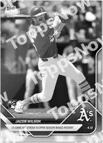 Jacob Wilson - 2025 MLB Topps NOW® - Card 61 - PR: 1292
