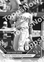 Jhostynxon Garcia 2025 Topps NOW #622 Card Details
