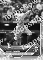 Dansby Swanson 2025 Topps NOW #629 Card Details