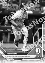 Riley Greene 2025 Topps NOW #630 Card Details