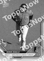 Samuel Basallo 2025 Topps NOW #634 カード情報