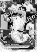 Colson Montgomery - 2025 MLB Topps NOW® - Card 638 - PR: 524
