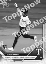 Dustin Harris - 2025 MLB Topps NOW® - Card 662 - PR: 581
