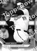 Samuel Basallo - 2025 MLB Topps NOW® - Card 681 - PR: 1106