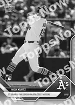 Nick Kurtz - 2025 MLB Topps NOW® - Card 687 - PR: 4388