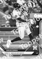 Carlos Correa - 2025 MLB Topps NOW® - Card 689 - PR: 496