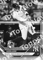 Aaron Judge 2025 Topps NOW #695 カード情報