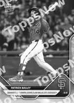 Patrick Bailey - 2025 MLB Topps NOW® - Card 702 - PR: 959
