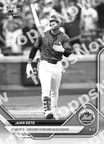 Juan Soto - 2025 MLB Topps NOW® - Card 705 - PR: 1393