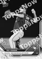 Trey Yesavage - 2025 MLB Topps NOW® - Card 716- PR: 3786