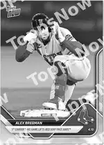 Alex Bregman - 2025 MLB Topps NOW® - Card 71 - PR: 510