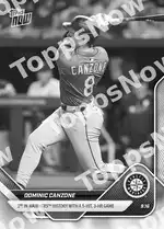 Dominic Canzone 2025 Topps NOW #723 カード情報