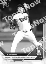 Blake Snell 2025 Topps NOW #726 カード情報