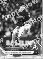 Spencer Strider - 2025 MLB Topps NOW® - Card 73 - PR: 1003