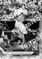 Ben Rice - 2025 MLB Topps NOW® - Card 743 - PR: 1397