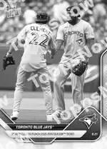 Toronto Blue Jays - 2025 MLB Topps NOW® - Card 744 - PR: 457