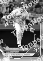 Salvador Perez - 2025 MLB Topps NOW® - Card 753 - PR: 693