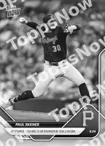 Paul Skenes - 2025 MLB Topps NOW® - Card 763 - PR: 13596