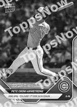 Pete Crow-Armstrong - 2025 MLB Topps NOW® - Card 775 - PR: 4819and auto-relics