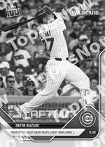Seiya Suzuki 2025 Topps NOW #798 カード情報