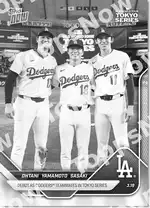 Shohei Ohtani/Yoshinobu Yamamoto/Roki Sasaki - 2025 MLB Topps NOW® - Card 7
