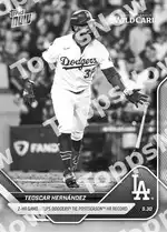 Teoscar Hernández - 2025 MLB Topps NOW® - Card 803 - PR: 1166