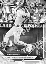Brayan Rocchio 2025 Topps NOW #805 Card Details