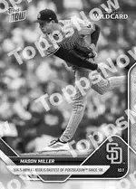 Mason Miller - 2025 MLB Topps NOW® - Card 807 - PR: 915