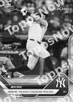 Ben Rice - 2025 MLB Topps NOW® - Card 808 - PR: 3748