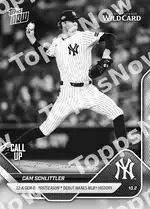 Cam Schlittler 2025 Topps NOW #817 カード情報