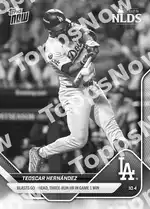 Teoscar Hernández - 2025 MLB Topps NOW® - Card 822 - PR: 1308