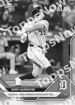 Kerry Carpenter 2025 Topps NOW #824 カード情報