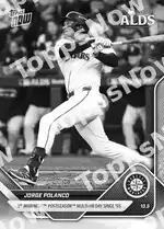 Jorge Polanco - 2025 MLB Topps NOW® - Card 829 - PR: 1017
