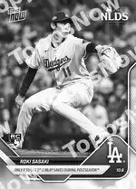 Roki Sasaki - 2025 MLB Topps NOW® - Card 832 - PR: 4885