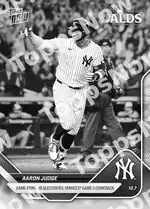 Aaron Judge - 2025 MLB Topps NOW® - Card 838 - PR: 8219 look for auto-relic, relics, short prints