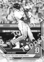 Javier Báez - 2025 MLB Topps NOW® - Card 841 - PR: 1010