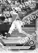 Jorge Polanco - 2025 MLB Topps NOW® - Card 861 - PR: 1205