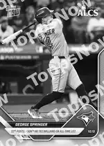 George Springer - 2025 MLB Topps NOW® - Card 871 - PR: 560