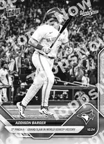 Addison Barger - 2025 MLB Topps NOW® - Card 897 - PR: 4293