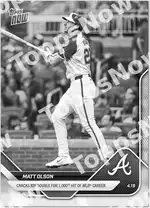 Matt Olson 2025 Topps NOW #90 カード情報