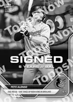 Pete Alonso - 2025 MLB Topps NOW® - Card OS-10 - PR: 3373