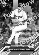Roki Sasaki - 2024 MLB Topps NOW® - Card OS13 - PR: 44,849