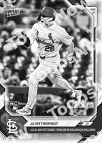 JJ Wetherholt 2026 Topps NOW #134 カード情報