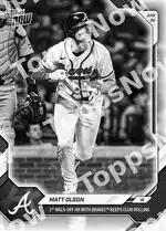 Matt Olson - 2026 MLB Topps NOW® - Card 140 - PR: 710