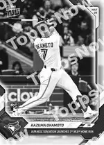 Kazuma Okamoto 2026 Topps NOW #25 カード情報