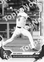 Roki Sasaki - 2026 MLB Topps NOW® - Card 292