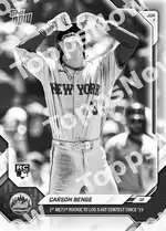 Carson Benge - 2026 MLB Topps NOW® - Card 301